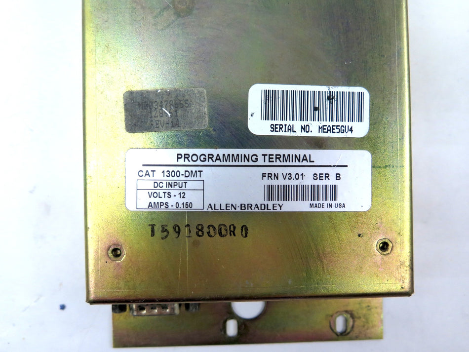 Allen-Bradley 1300-DMT Programming Terminal NO FRONT MODULE