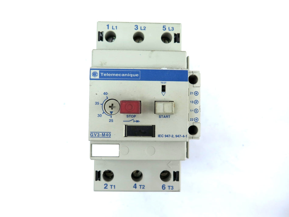 Telemecanique GV3-M40 Manual Starter 25-40A