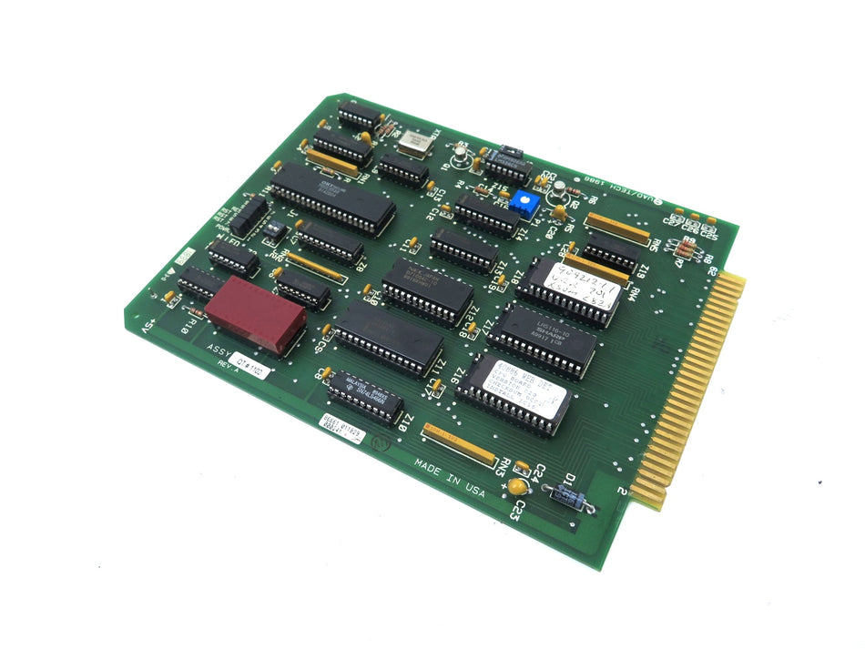 Quad Tech 1102 Rev.A CPU BOARD