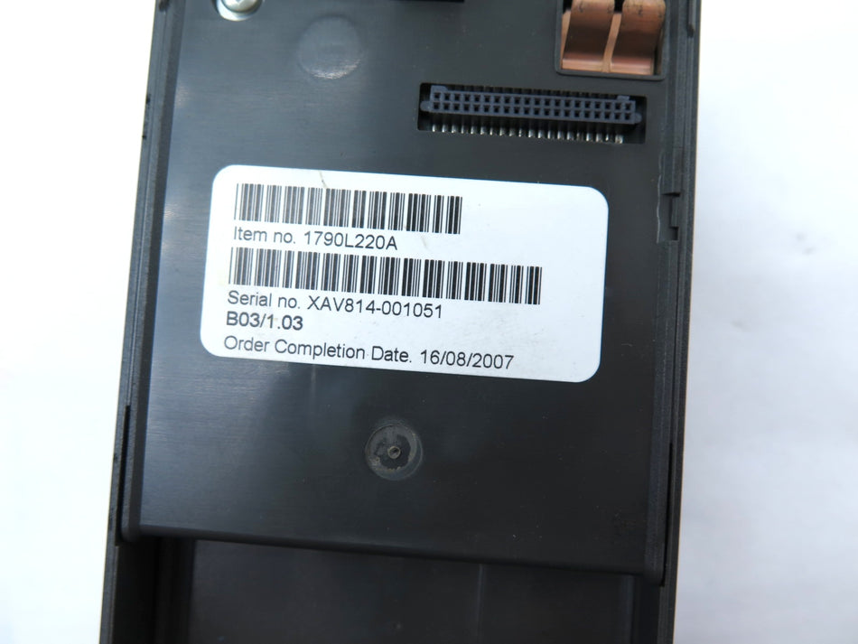 Siemens 1790L220A Micromaster Control Unit HMI