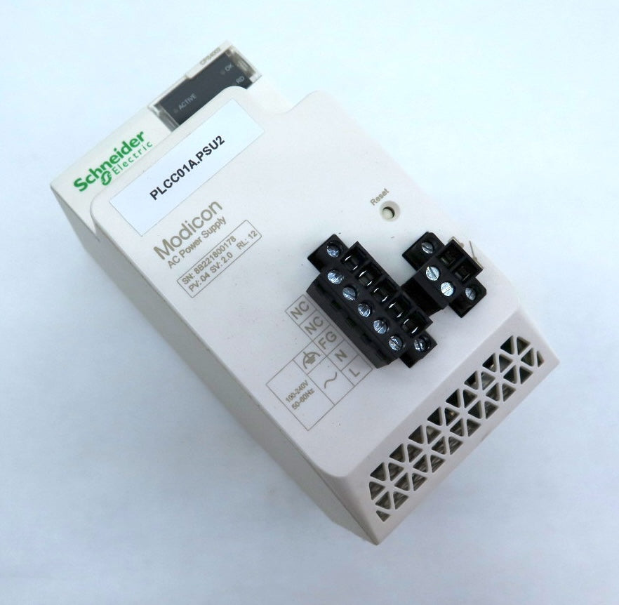 Schneider BMXCPS4002 PLC Redundant HP AC Power Supply Module