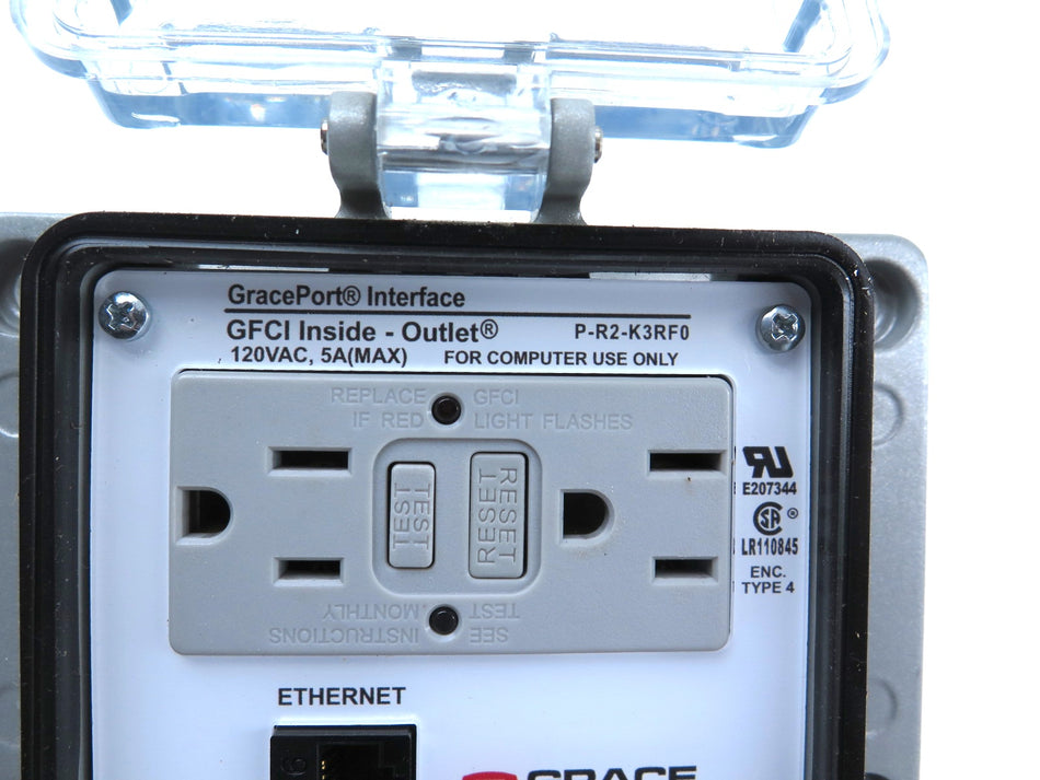 Grace Graceport P-R2-K3RF0 Ethernet Panel Connector