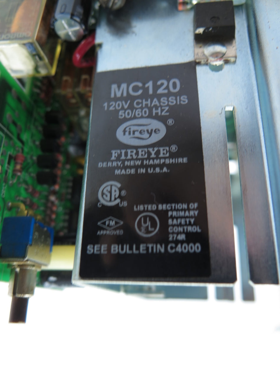 Fireye MC120 Flame Safeguard Chassis 120V