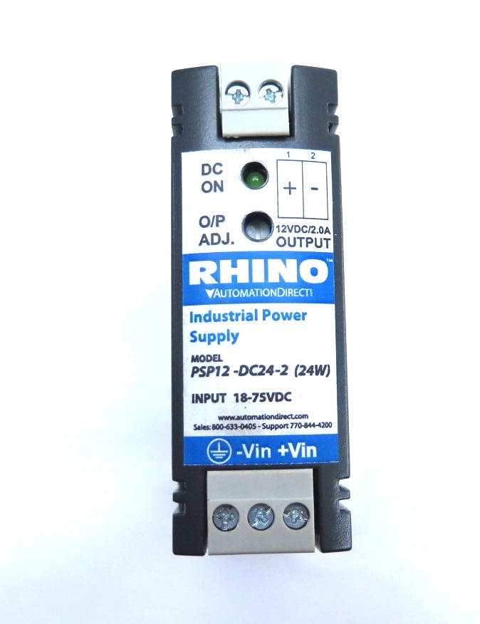 Rhino PSP12-DC24-2 (24W) Industrial Power Suply - Advance Operations