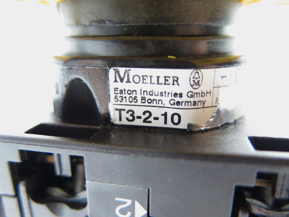 Moeller T3-2-10 Manual Motor Controller Switch - Advance Operations