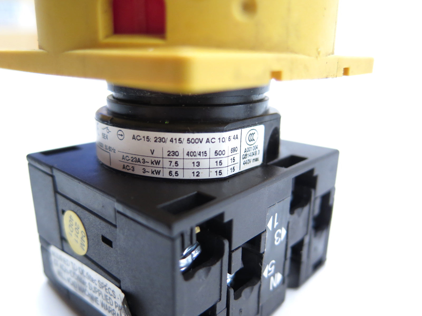 Moeller T3-2-10 Manual Motor Controller Switch - Advance Operations