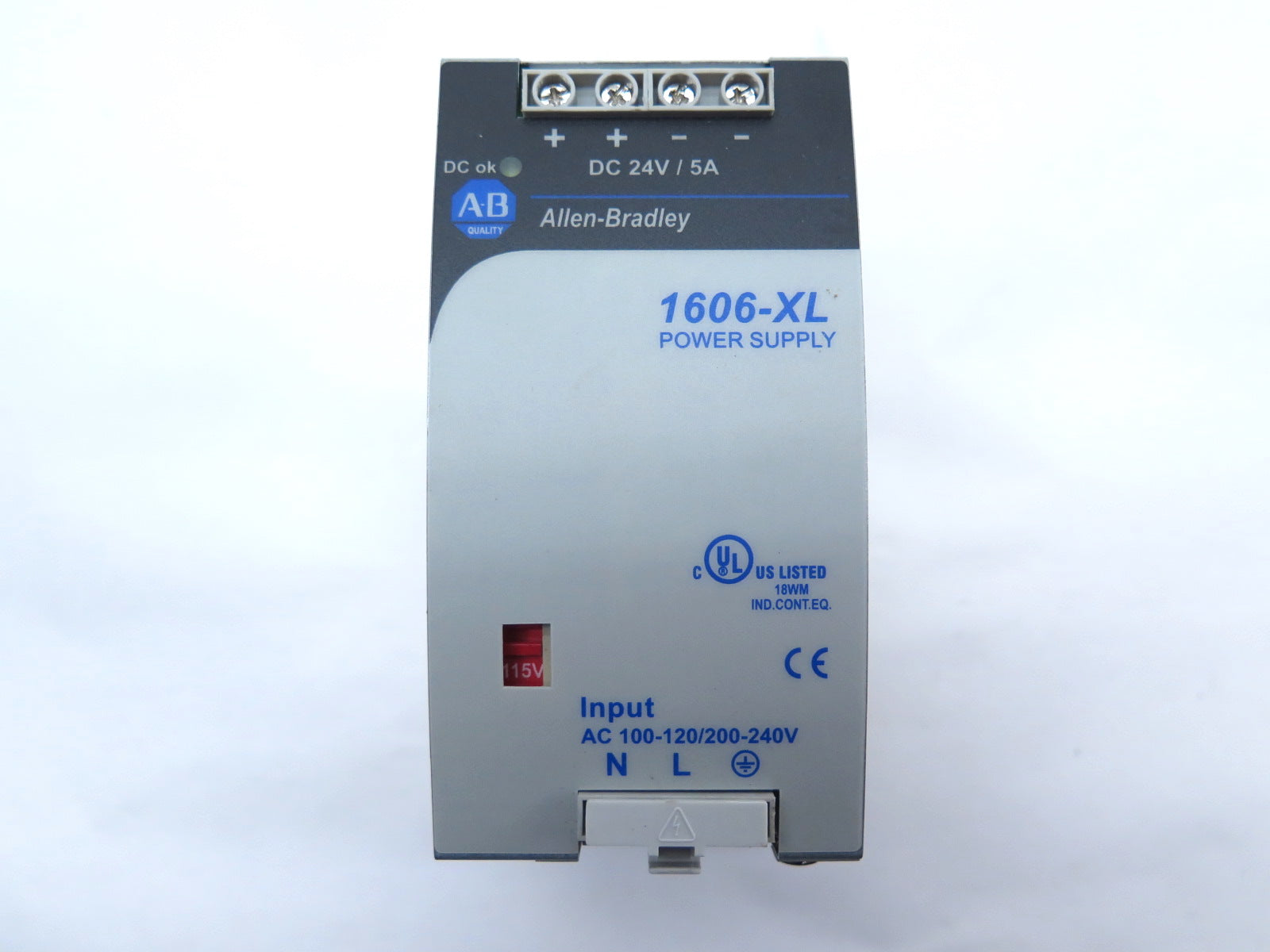 Allen-Bradley 1606-XL120D Power Supply AC 100-120 / 200-240V - Advance Operations