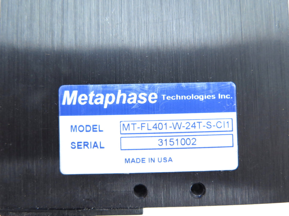 Metaphase MT FL401-W-24T-S-CI1 3151002 Light - Advance Operations