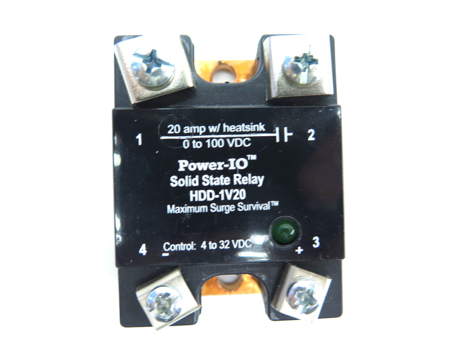 Power-IO HDD-1V20 Solid State Relay Maximum Surge Survival - Advance Operations