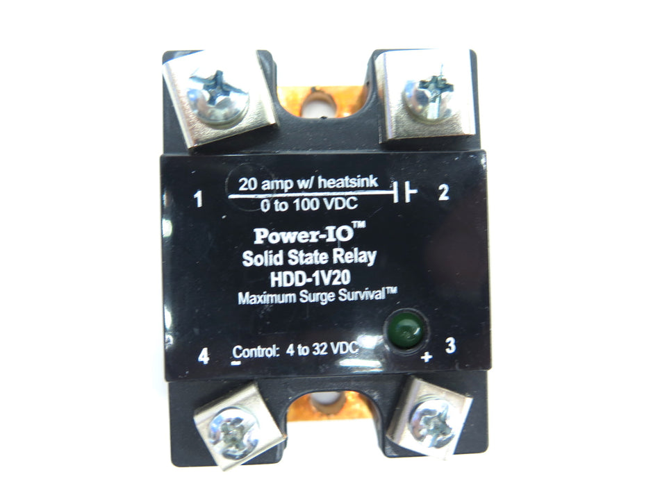 Power-IO HDD-1V20 Solid State Relay Maximum Surge Survival - Advance Operations
