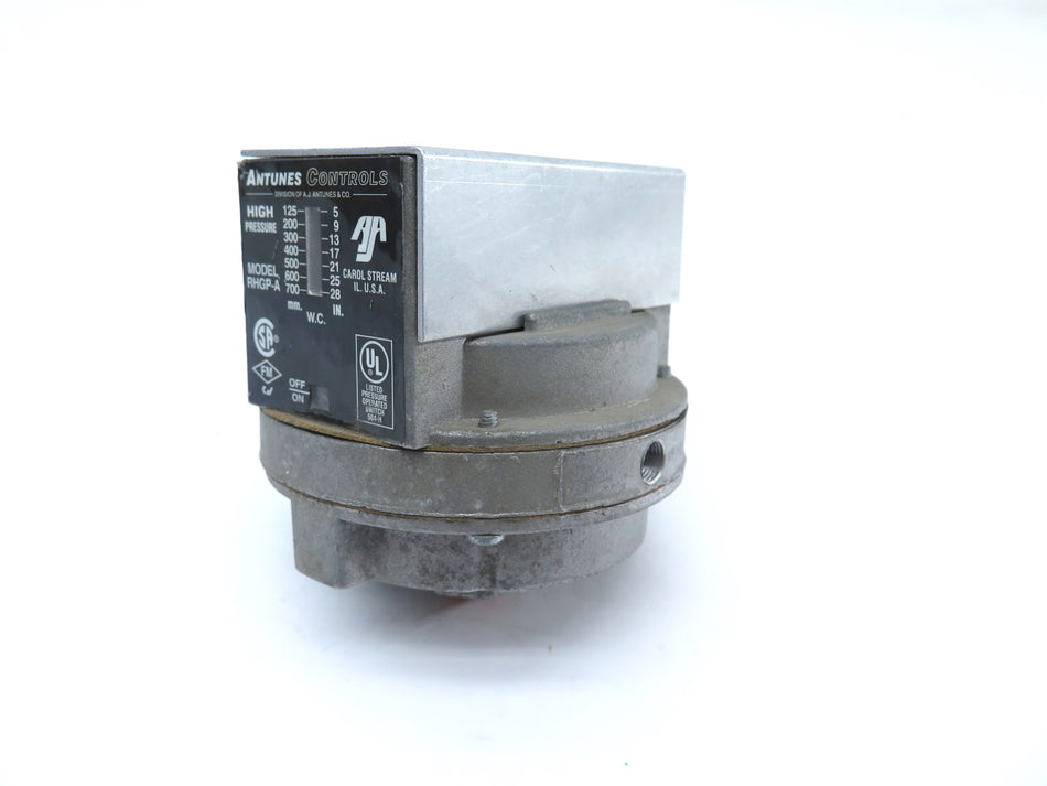 Antunes Controls RHGP-A High Pressure Switch - Advance Operations