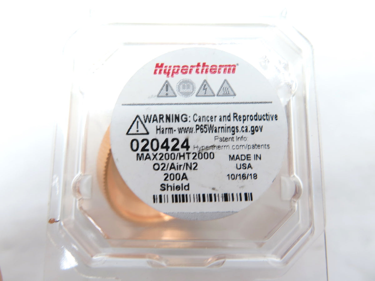 Hypertherm 020424 Plasma Cutter Shield Cap - Advance Operations