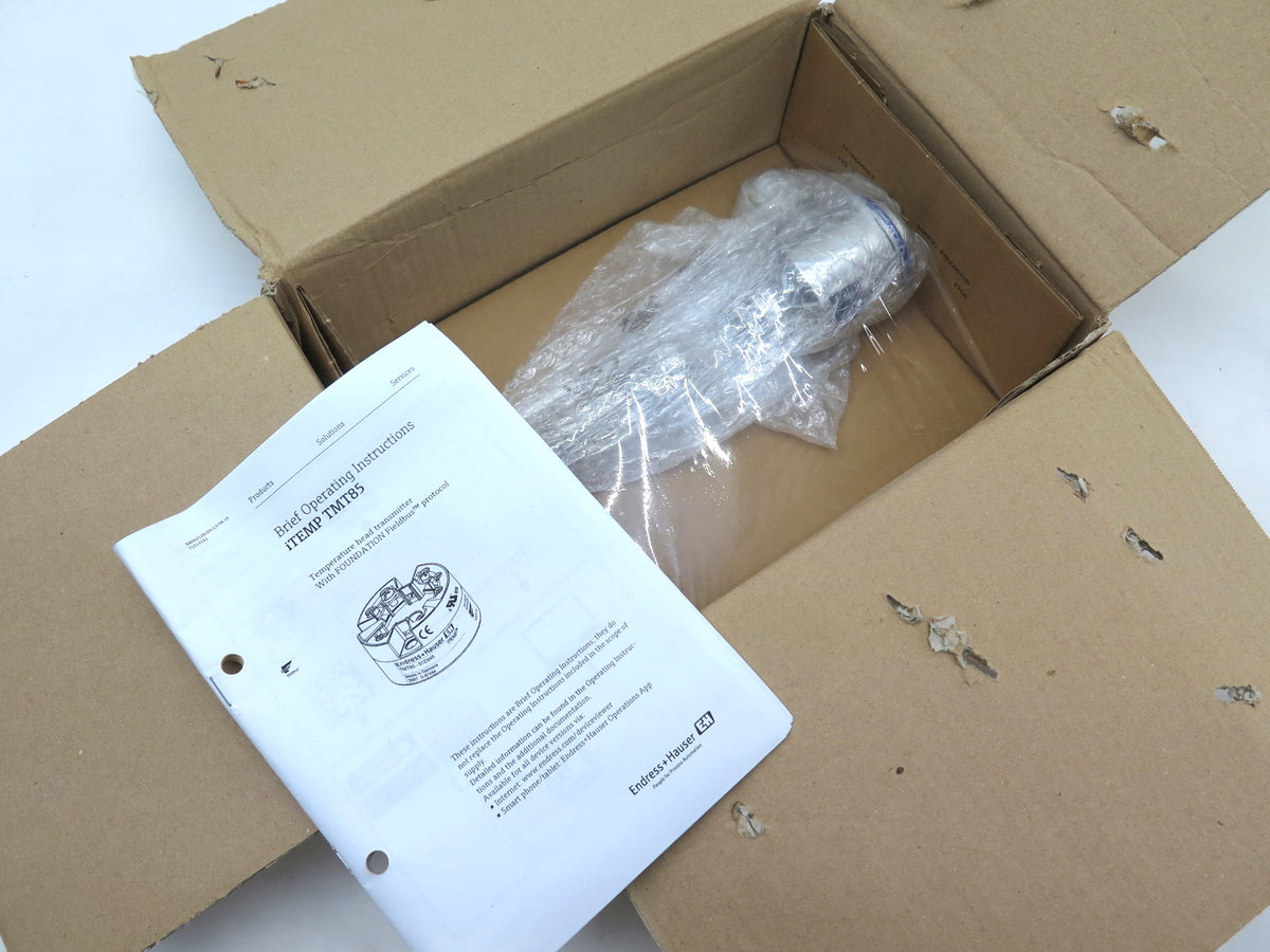 Endress + Hauser TC10 TMT85-A1 Thermocouple Temperature Transmitter - Advance Operations