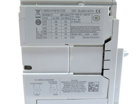 Allen-Bradley 140G-H15H3-C25 Circuit Breaker - Advance Operations