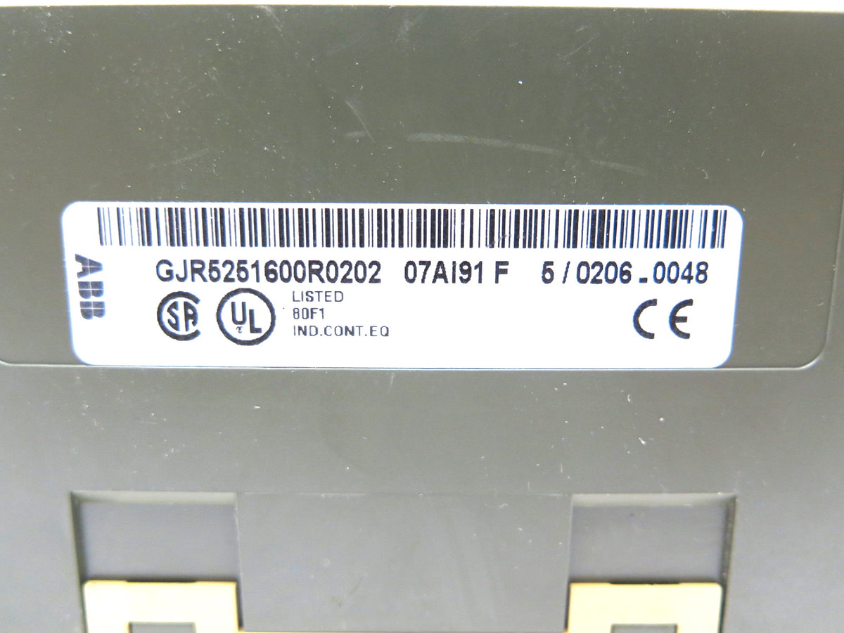 ABB 07 AI 91 Advant Controller 31 Analog Input Unit - Advance Operations