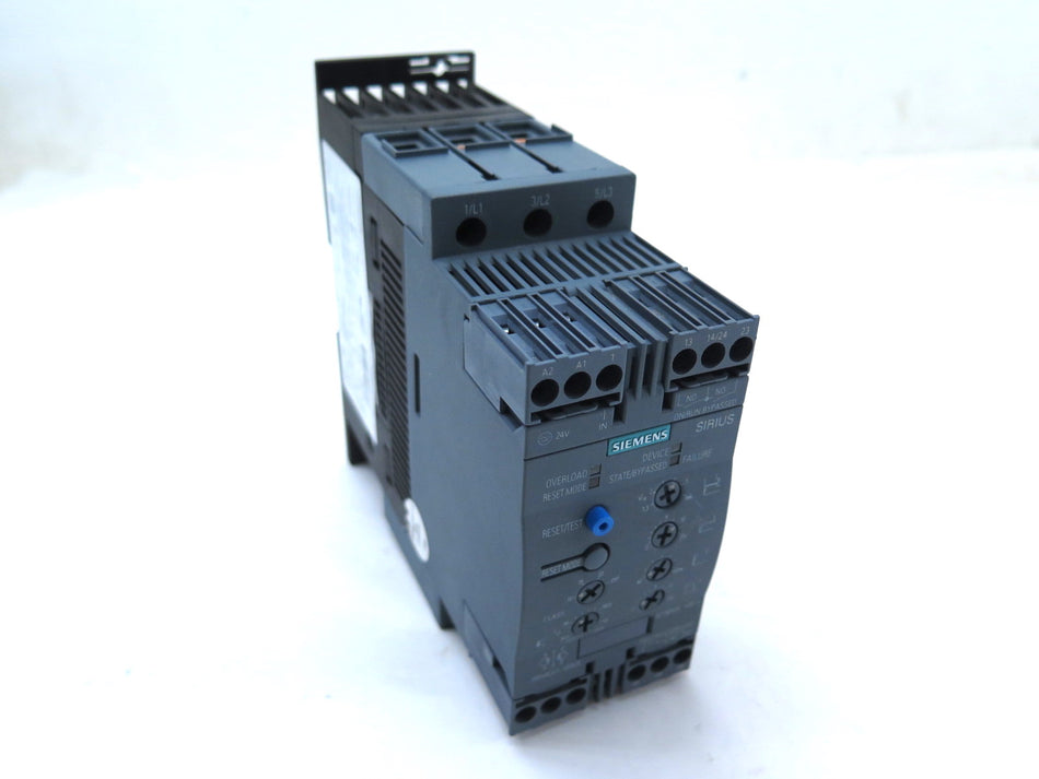 Siemens 3RW4037-1BB05 AC Semiconductor Soft Motor Start - Advance Operations