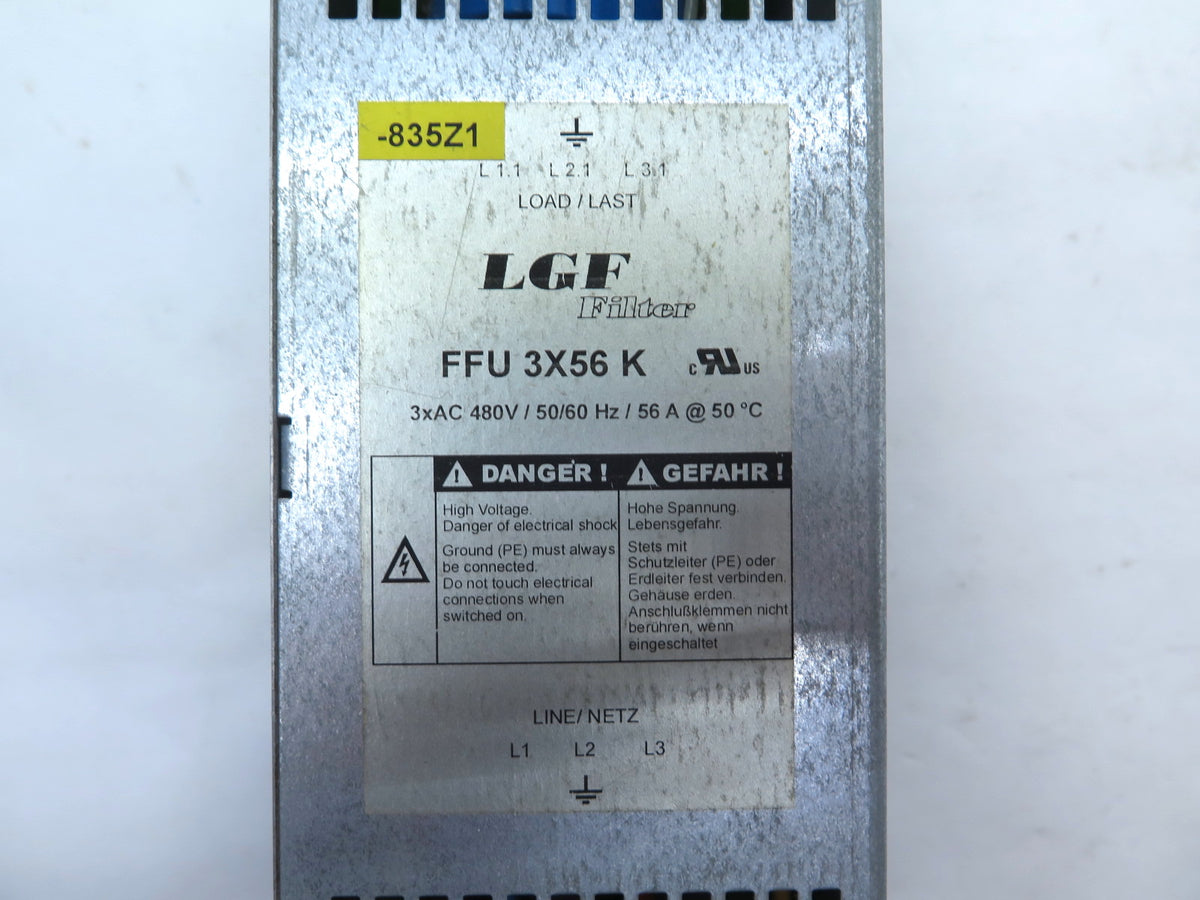LGF FFU 3X56 K Filter Line Filter - Advance Operations