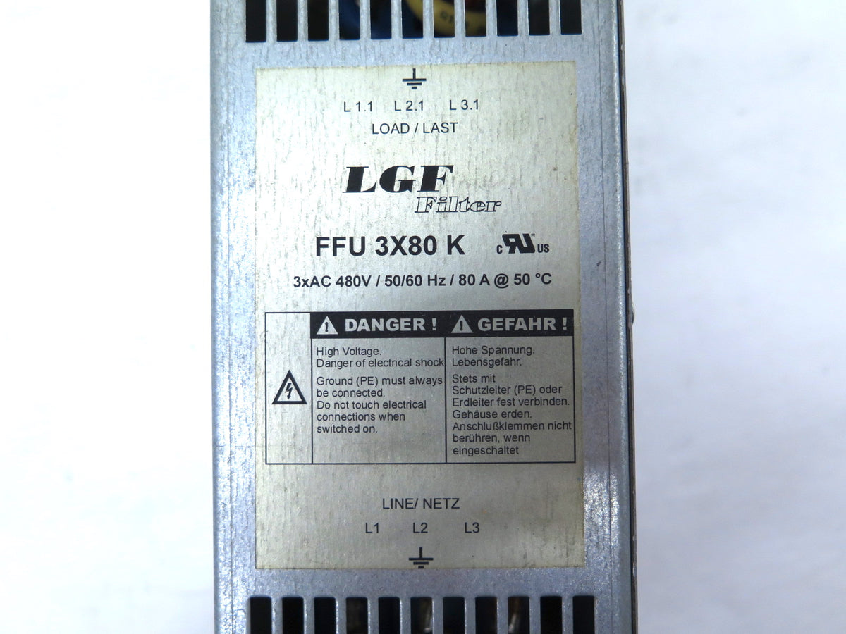 LGF Filter FFU 3X80 K  Line Filter - Advance Operations