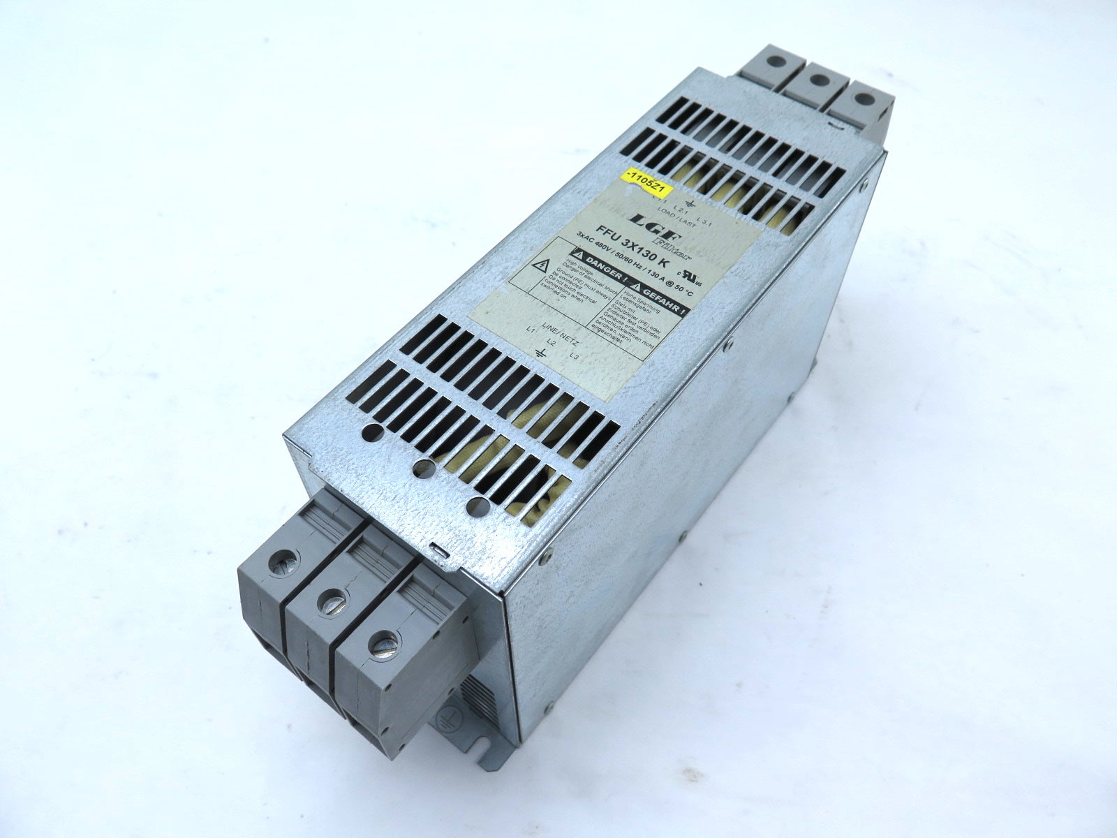 LGF Line Filter FFU 3X130 K Line Filter - Advance Operations