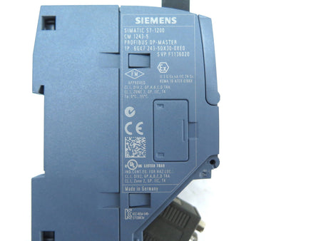 Siemens 6GK7 243-5DX30-0XE0 Simatic S7-1200 CM 1243-5 Profibus DP Master - Advance Operations