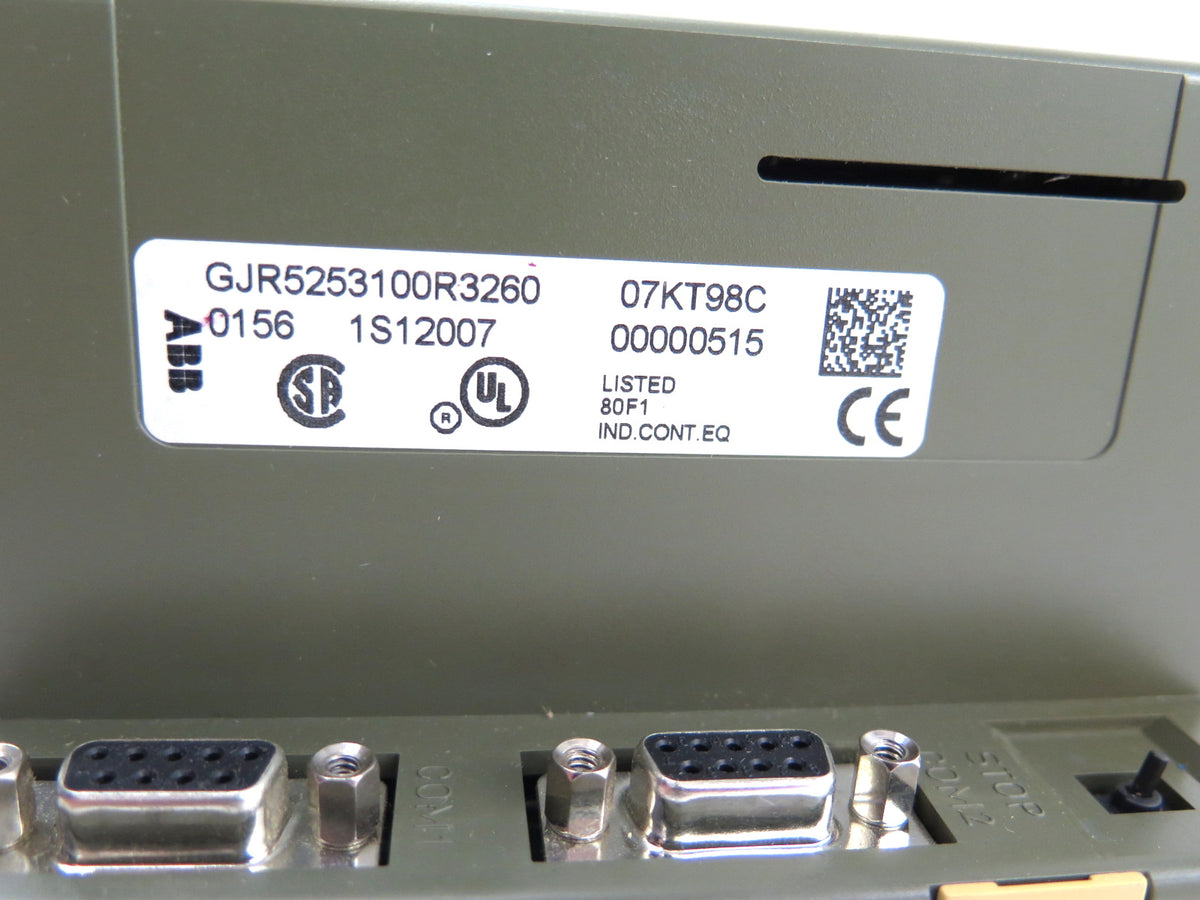 ABB GJR5253100R3260 07KT98C Programmable Logic Controler KBA L0055958 - Advance Operations