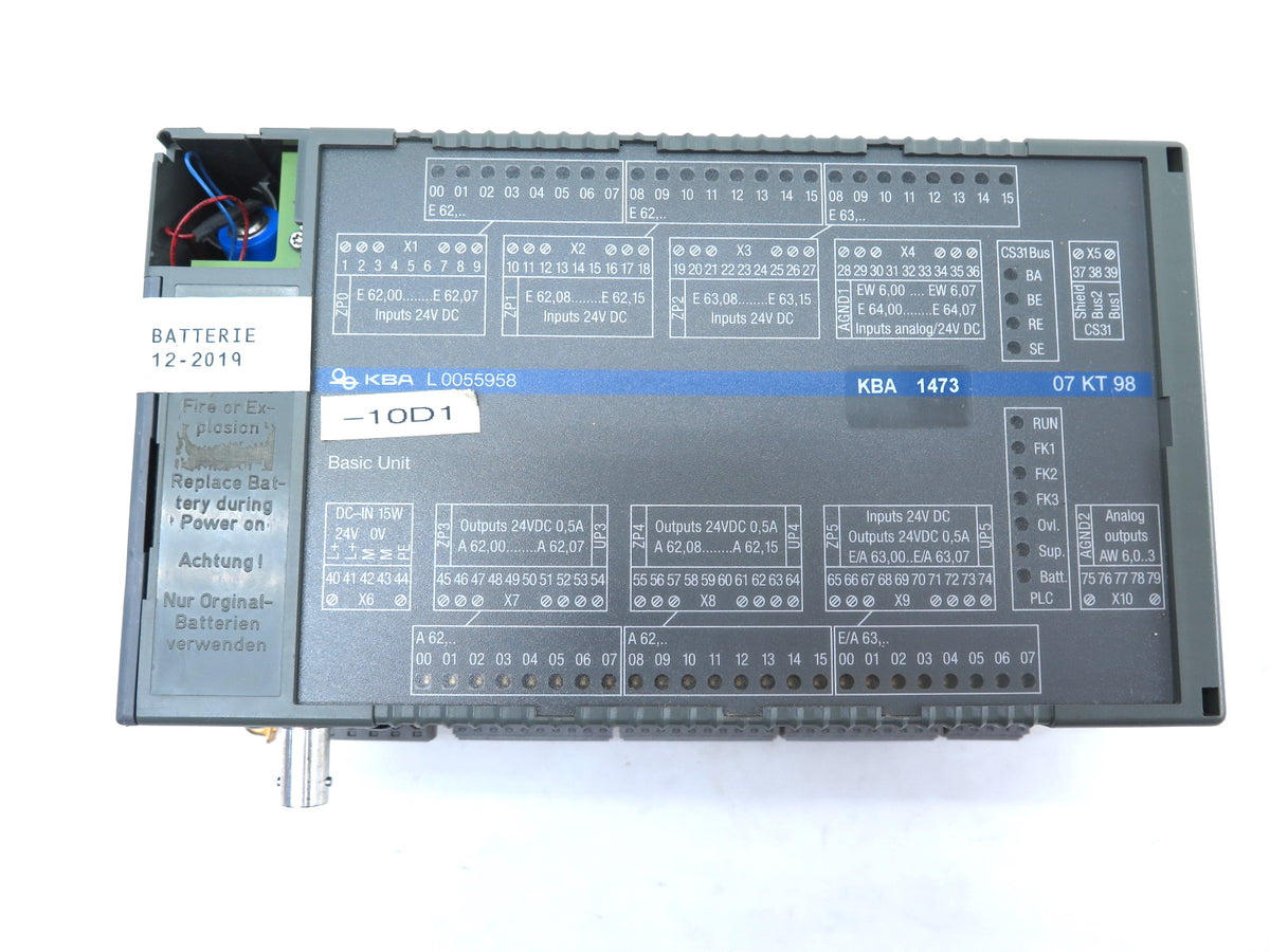 ABB GJR5253100R3260 07KT98 H5 Programmable Controler KBA L0055958 - Advance Operations