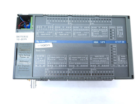 ABB GJR5253100R3260 07KT98 H5 Programmable Controler KBA L0055958 - Advance Operations