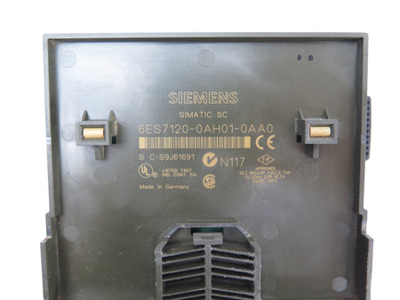 Siemens 6ES7120-0AH01-0AA0 Simatic SC Termonal Block - Advance Operations