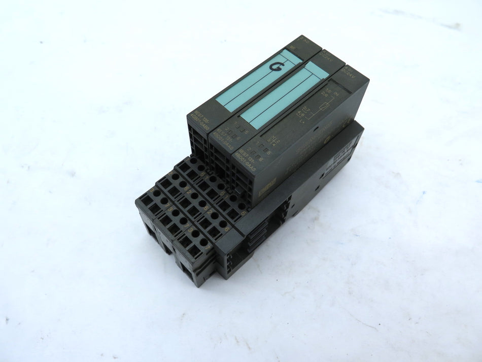 Siemens 6ES7 193-4JA00-0AA0 6ES7 131-4BD01-0AA0 Simatic S7 Set of 3 Modules - Advance Operations