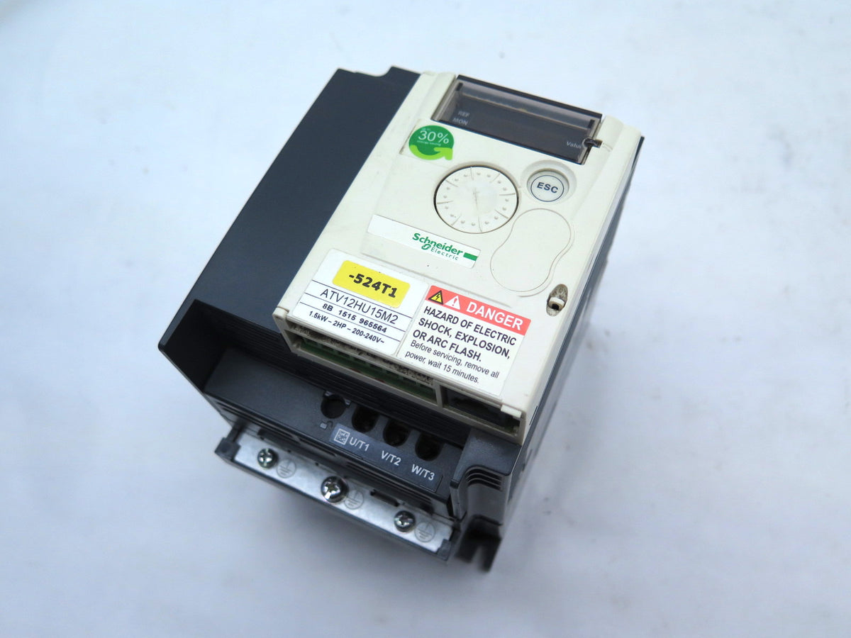 Schneider ATV12HU15M2 Altivar 1.5kW 2HP 200-240V AC Inverter Drive - Advance Operations