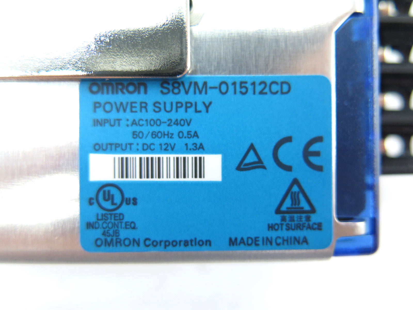 Omron S8VM-01512CD Power Supply - Advance Operations
