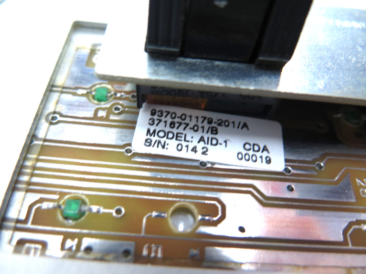 VideoJet 9370-01179-201/A 371677-01/B Model: AID-1 Operator Interface Panel - Advance Operations