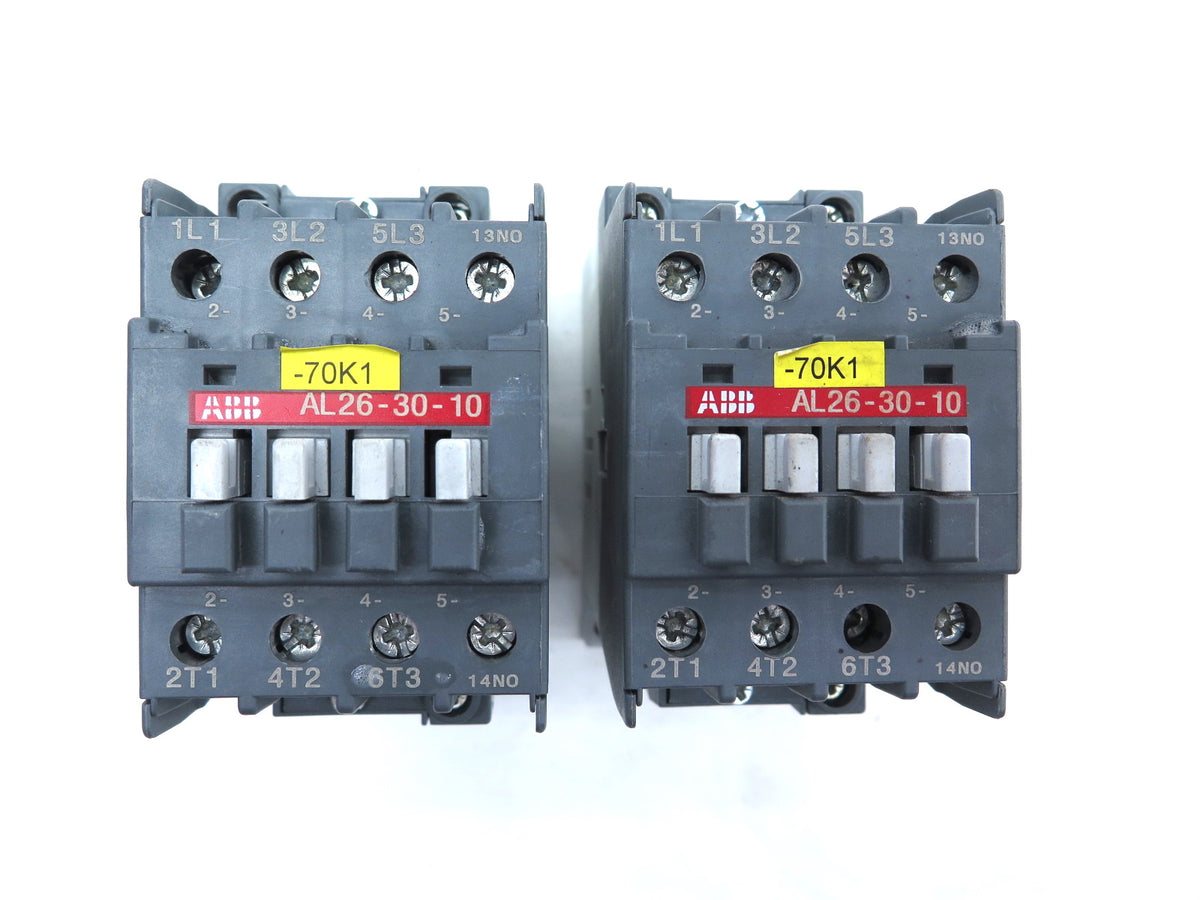 ABB AL26-30-10 Contactor Relay 24V DC - PACK OF 2 - Advance Operations
