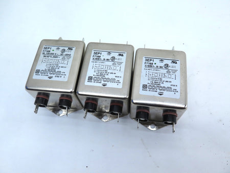 CORCOM 3EP1 F7169 EMI FILTER 3A 120/250V - LOT OF 3 - Advance Operations