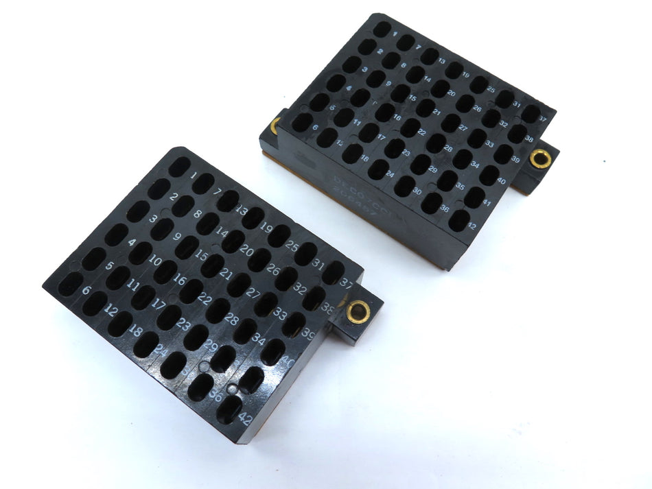 Underwriters Safety Device 11950 42 Terminal Block 25A-125V - LOT OF 2 - Advance Operations