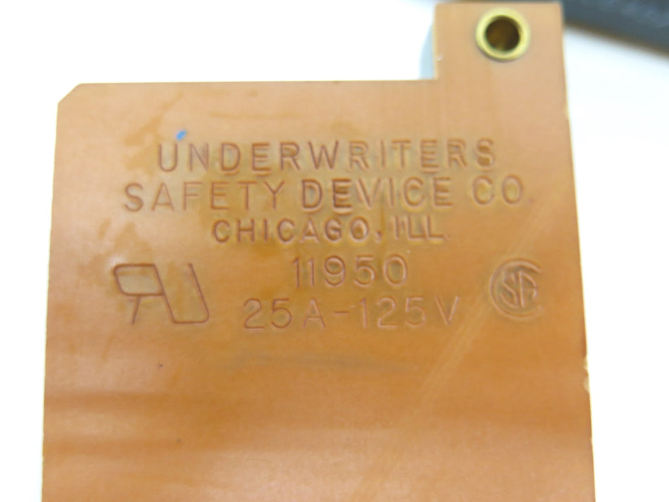 Underwriters Safety Device 11950 42 Terminal Block 25A-125V - LOT OF 2 - Advance Operations