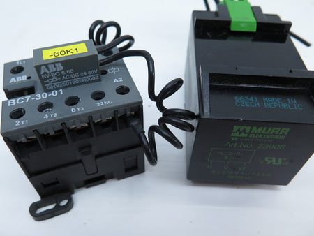 ABB BC7-30-01 Contactor Relay Assembly + Base + Surge Suppressor - Advance Operations