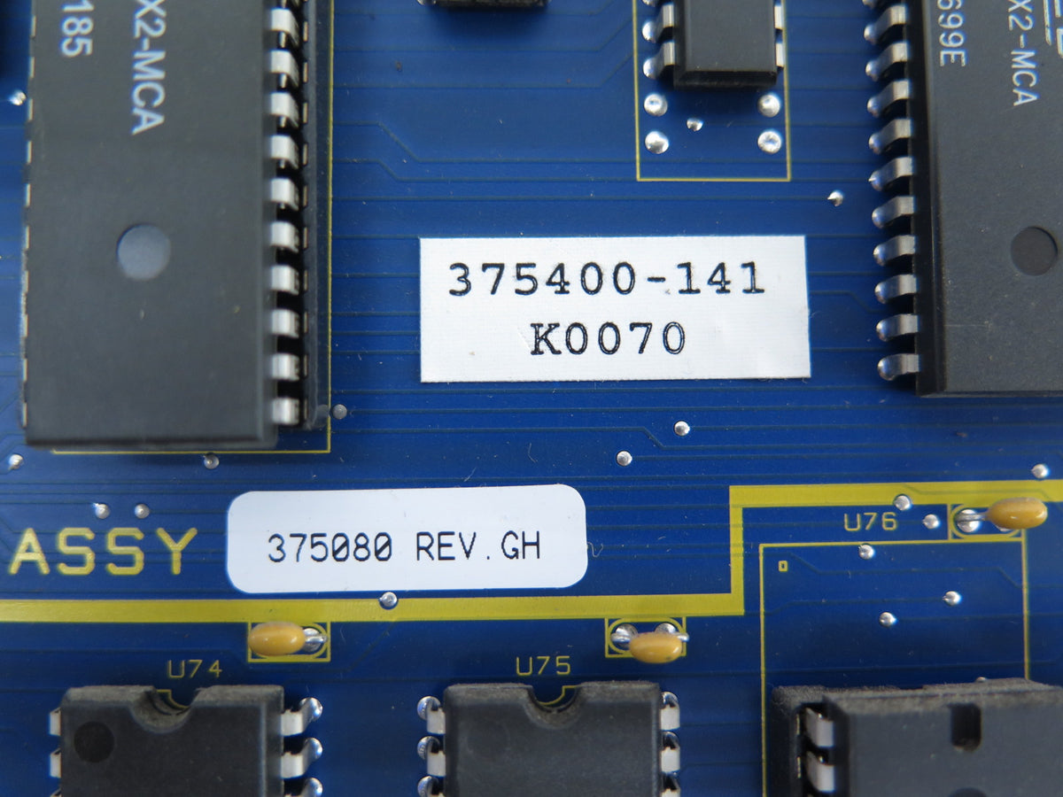 VideoJet 375400-195 | 375081-BB | 375080 Rev GF Circuit Board - Advance Operations