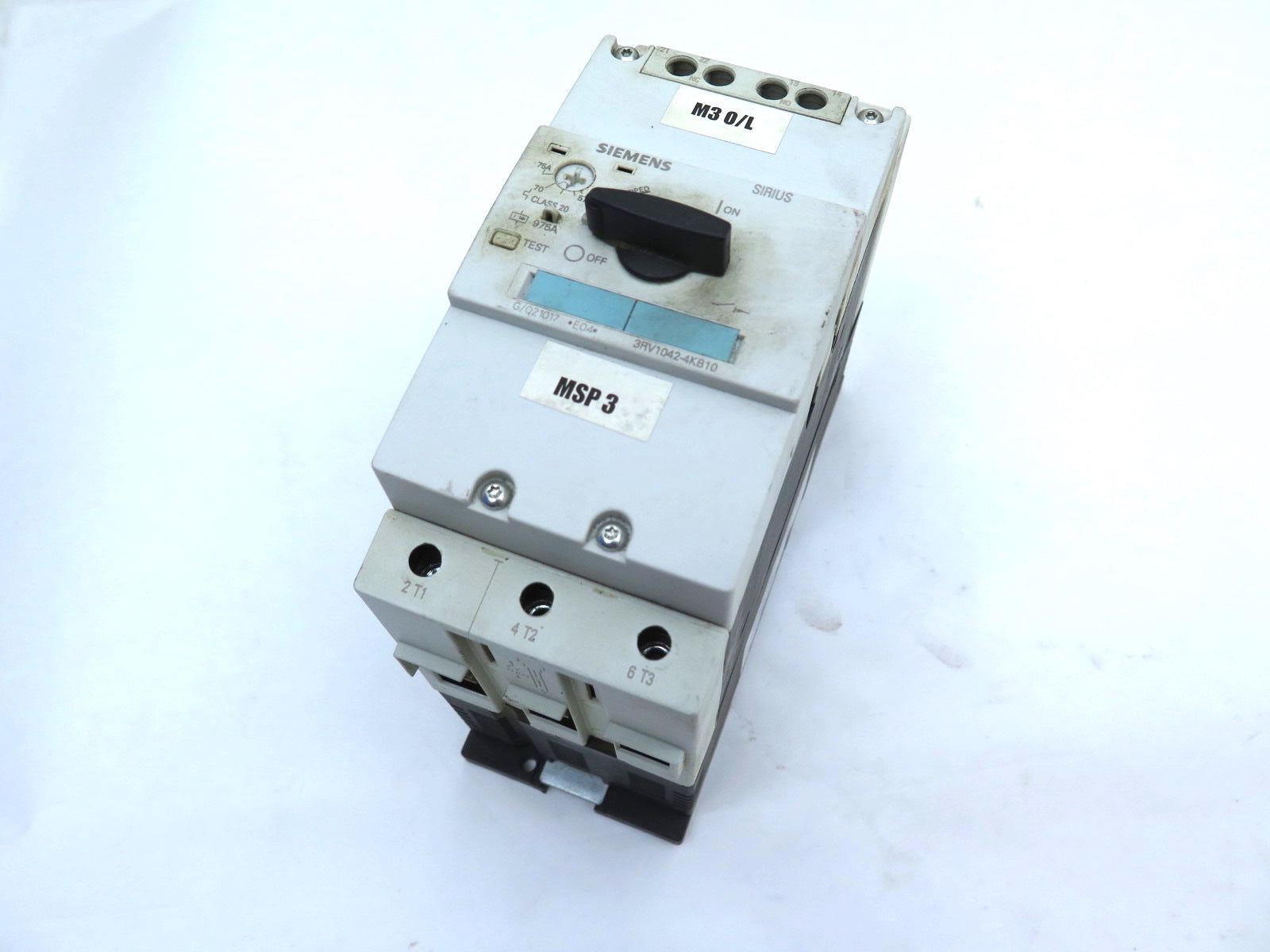 Siemens 3RV1042-4KB10 Motor Starter Protector Adjustable Circuit Breaker - Advance Operations