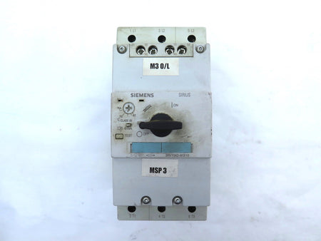 Siemens 3RV1042-4KB10 Motor Starter Protector Adjustable Circuit Breaker - Advance Operations