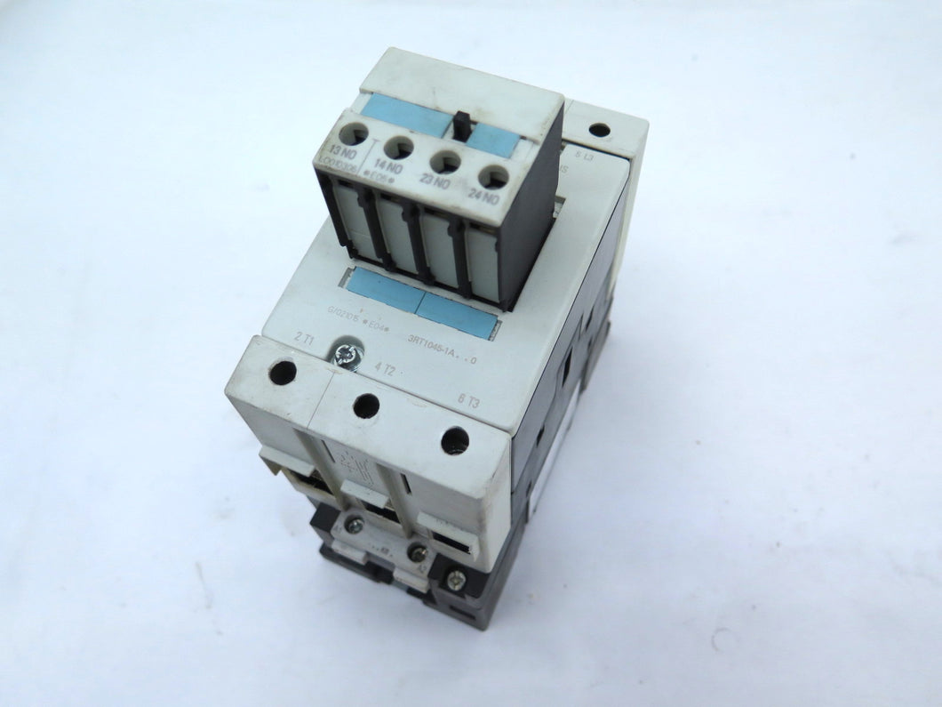 Siemens 3RT1045-1AK60 3-Pole Contactor