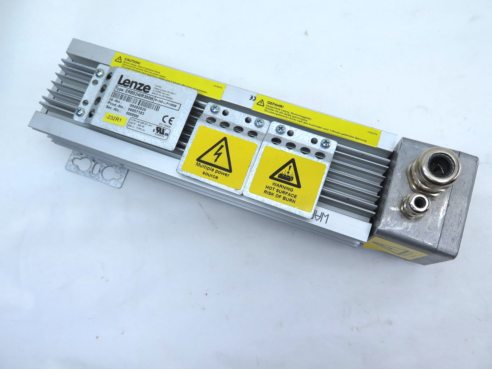 Lenze ERBS240R300W Brake Resistor - Advance Operations