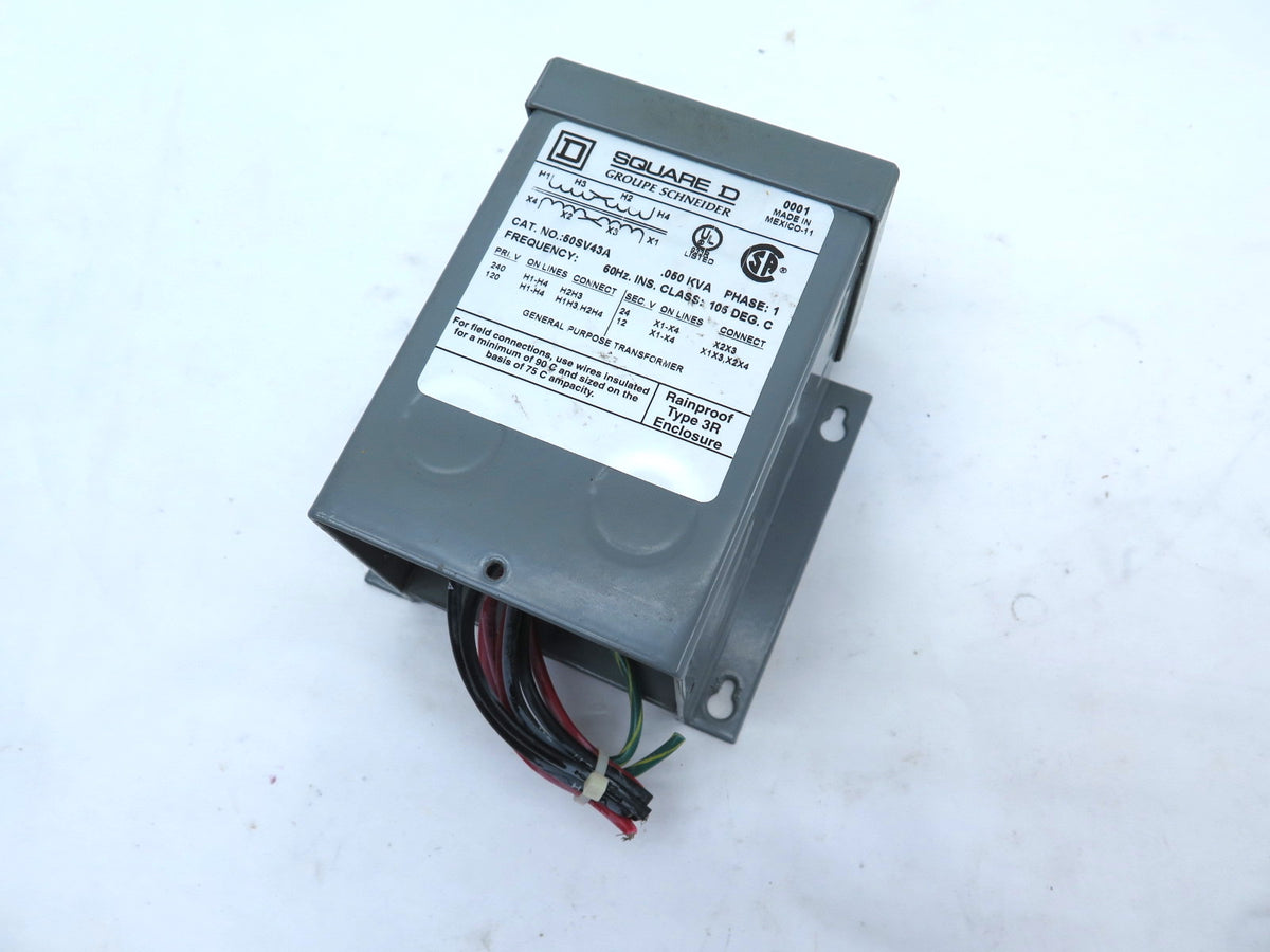 Schneider Square D 50SV43A Buck Boost Transformer - Advance Operations
