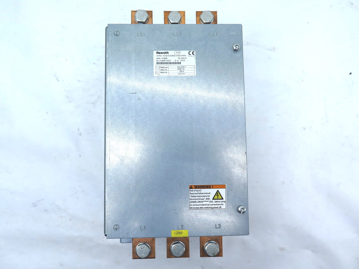 Rexroth HNF01.1A-A075-E0309-A-500-NNNN Line Filter - Advance Operations