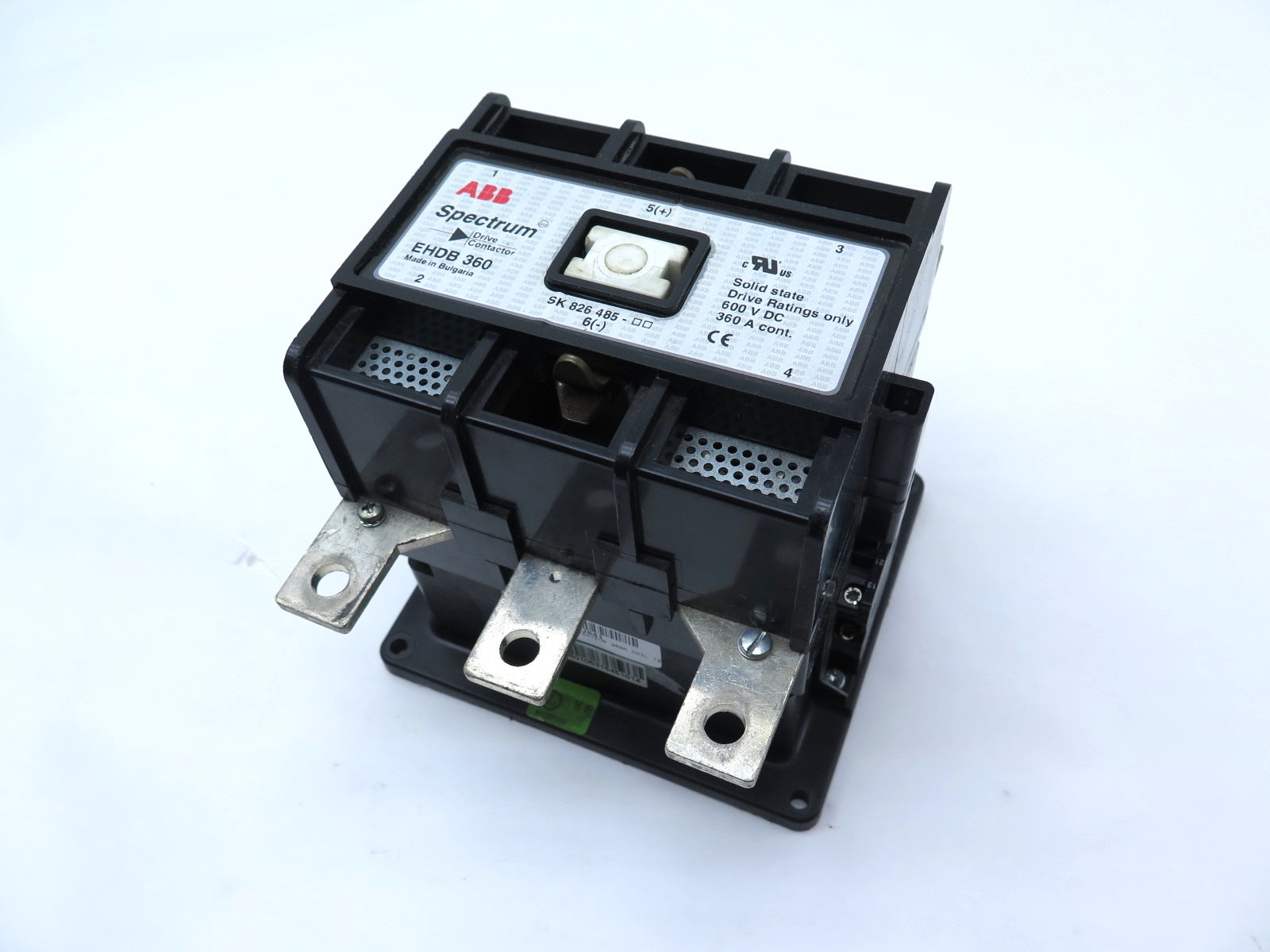 ABB Spectrum EHDB 360 Drive Contactor 600VDC 360A 120 Volt Coil Voltage - Advance Operations