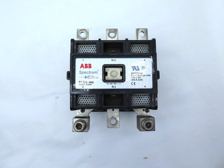 ABB Spectrum EHDB 360 Drive Contactor 600VDC 360A 120V coil - Advance Operations