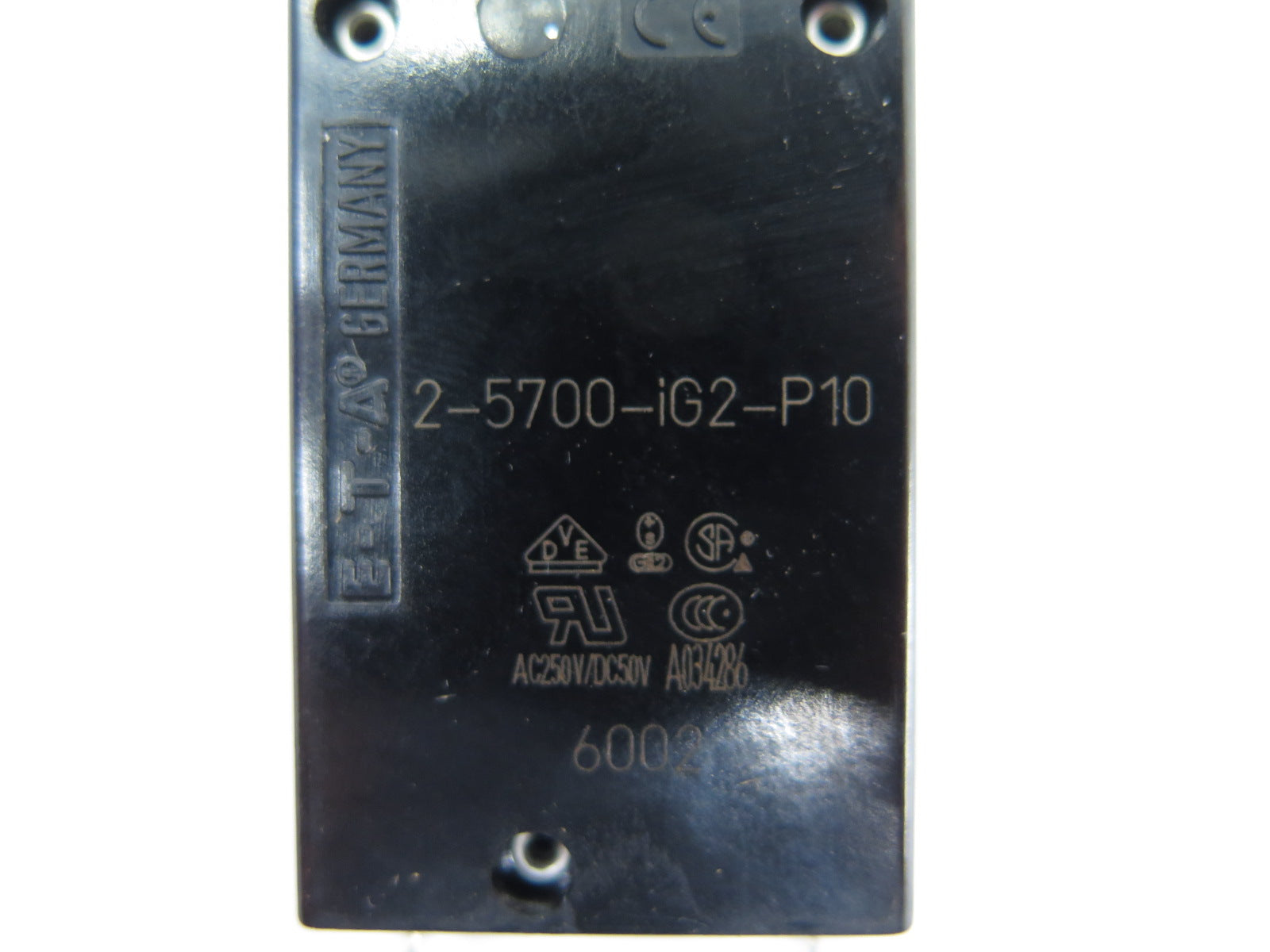 E-T-A 2-5700-IG2-P10 Circuit Breaker - LOT OF 2 - Advance Operations