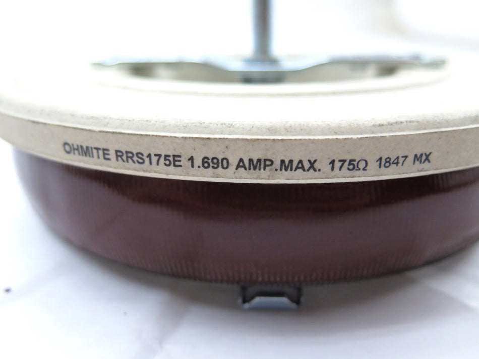Ohmite RRS175E Rheostat Potentiometers 1.690 AMP MAX 175OHM 1847 MX - Advance Operations