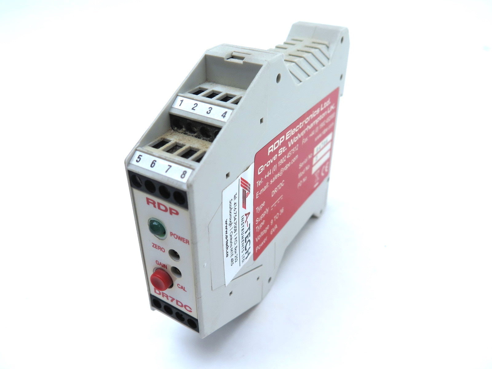 RDP Electronics Ltd DR7DC 9-36V 6VA Transducer | Advance Operations