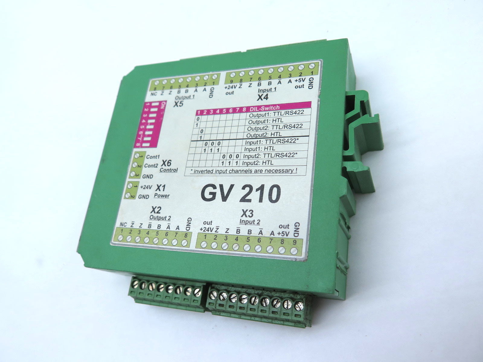 Motrona GV210 Two-Level Level Converter Signal Splitter Signal Switch - READ - Advance Operations